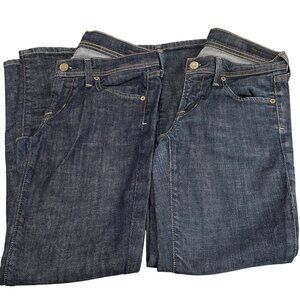 Citizens of Humanity Skinny Ankle Jeans Lot Womens 26 Low Rise Paley 174 Dark 2